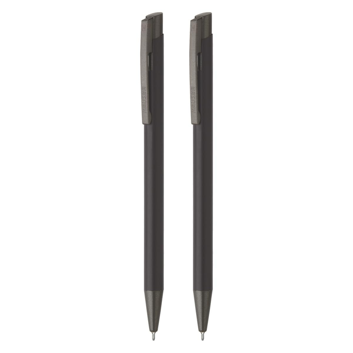 Hauser Aurus Carbon Metal Ball Pen with Comfortable Grip for Easy Handling