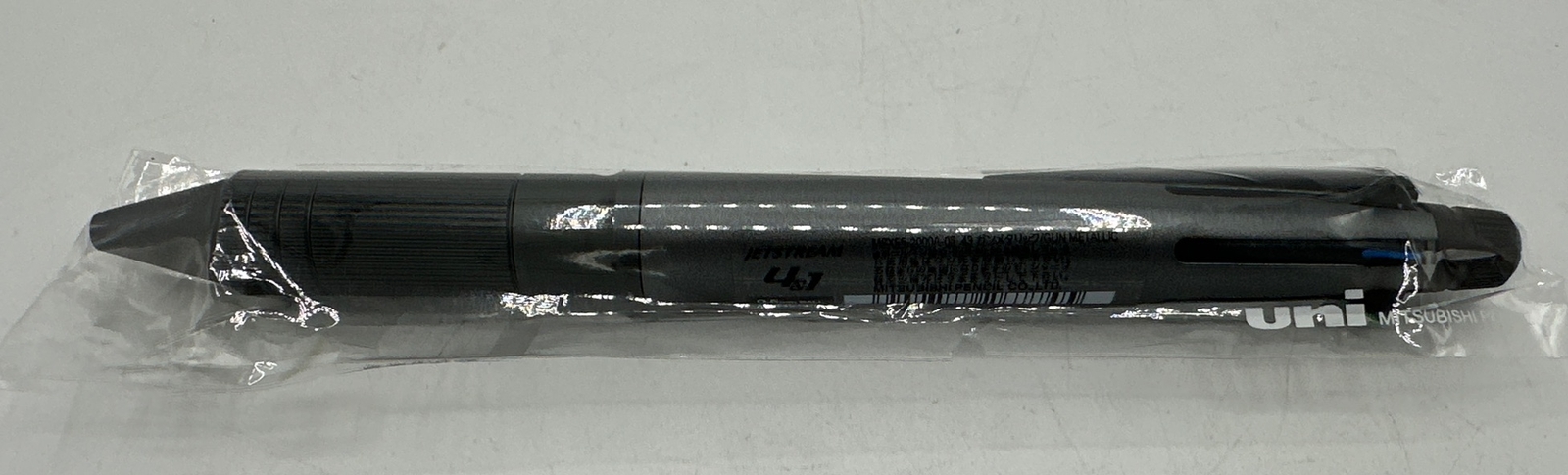 Jetstream 4&1 Metal Edition 0.5mm Ballpoint Pen (Black Red Blue Green)