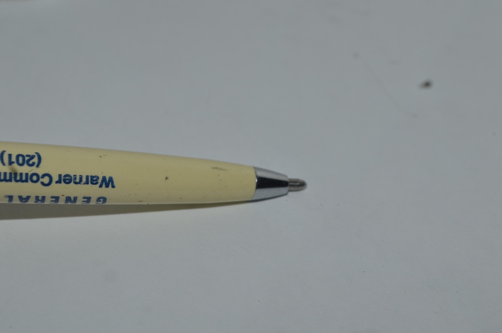 PAPER MATE Profile #2 Reg Grip Ballpoint Pen GE Warner Comm Promo Mexico