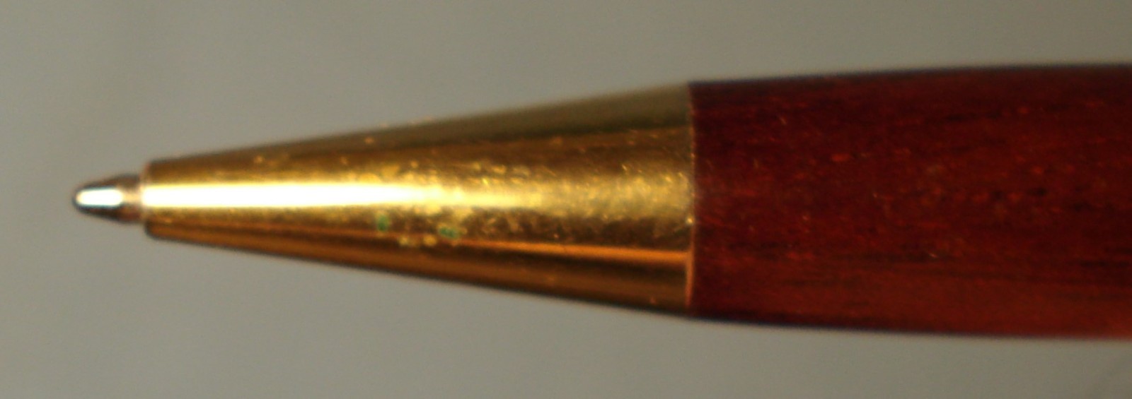 MARLEN Pen. Simulated Wood Color with Gold Trim.