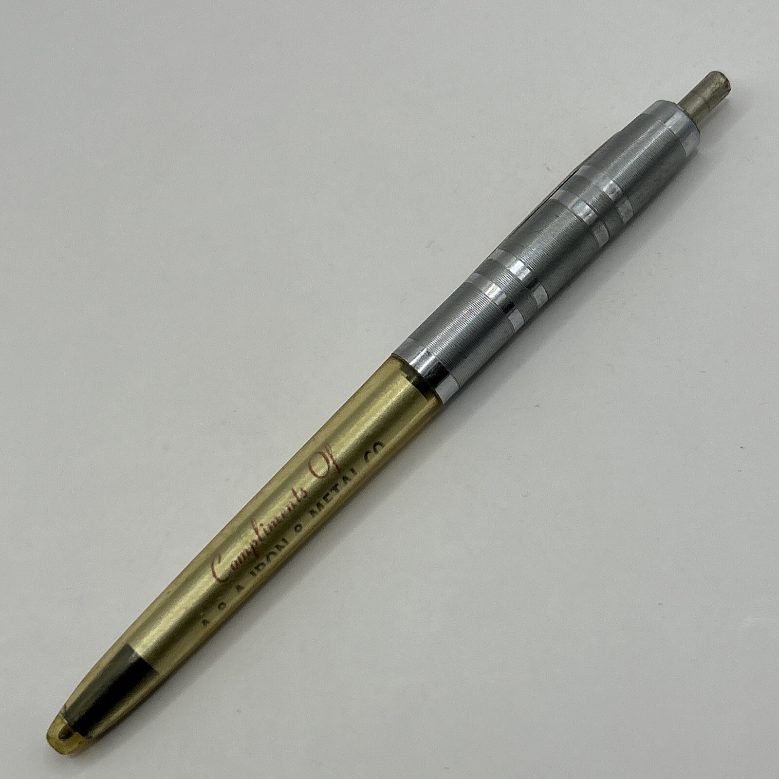 VTG Ballpoint Pen A & A Iron And Metal Great Bend Kansas