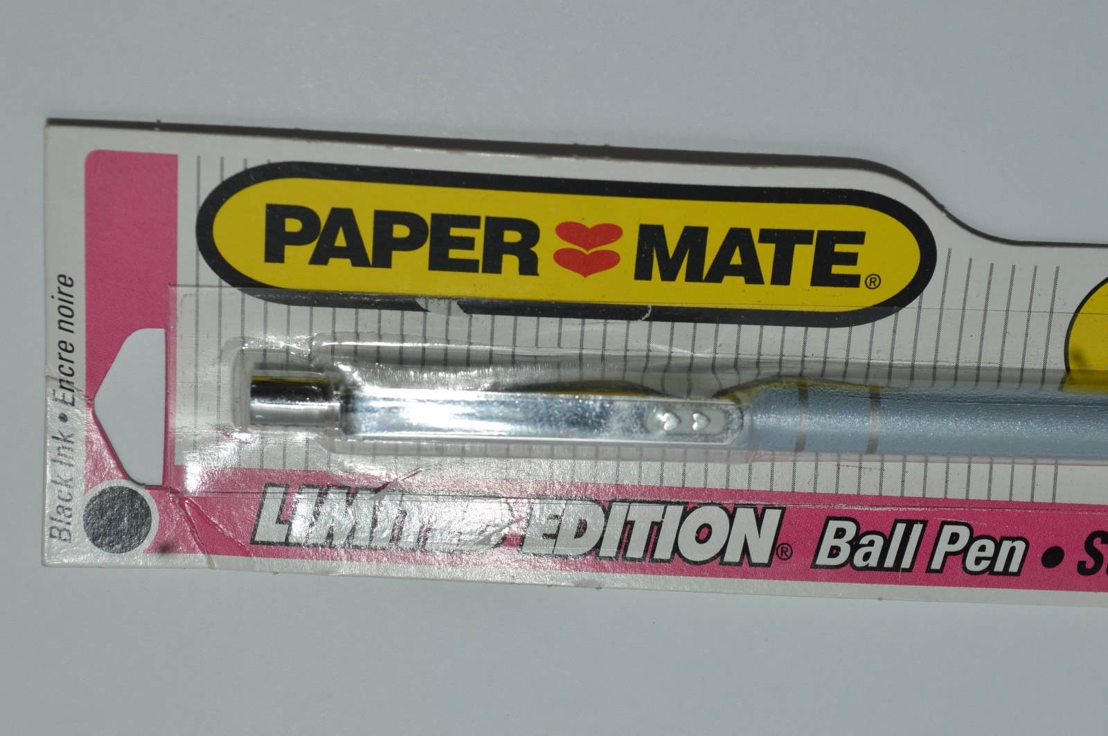 PAPER MATE Limited Edition Ball Pen Pearlescent Gray Made In Japan 1993 MIP