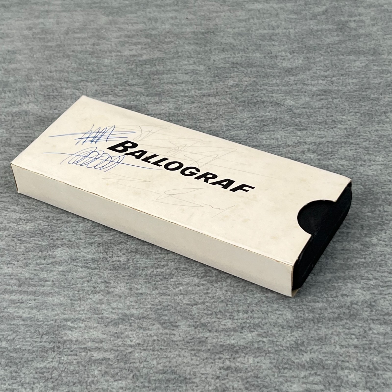 Ballograf Yellow Pencil and Ballpoint Pen Set With Original Box