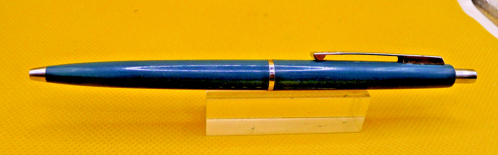 Paper Mate Vintage Double Heart Ninety Eight Blue Ball Pen–USA
