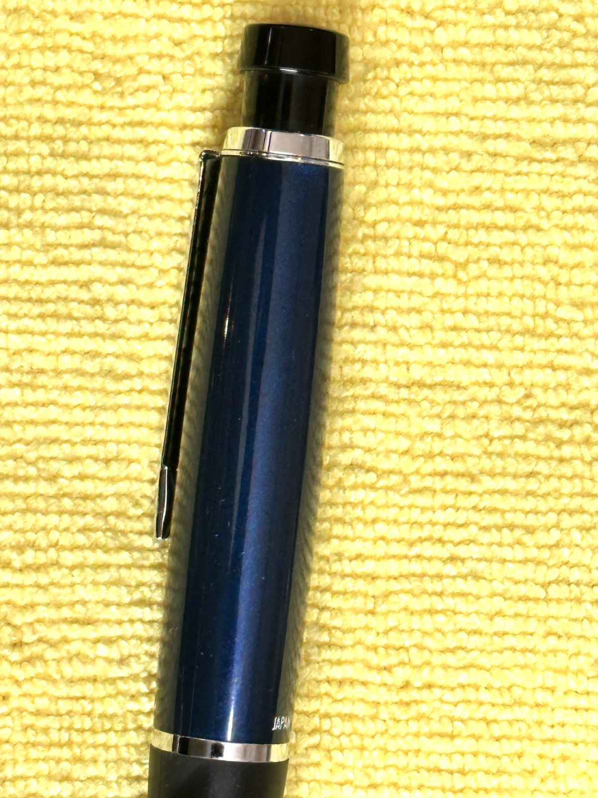 Paper Mate PhD Midnight Blue Ballpoint Pen, imperfections, 2nds, rated good