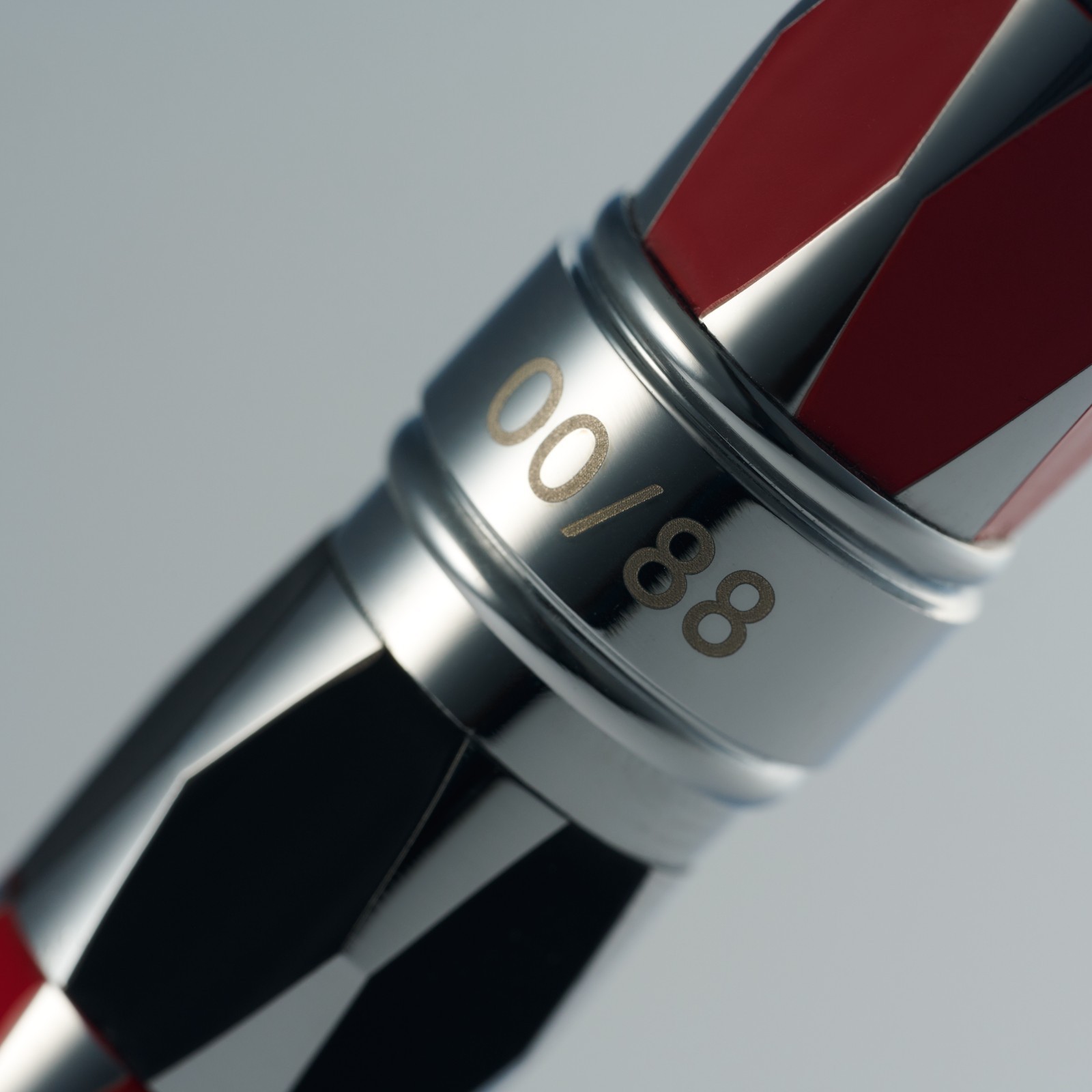 Ancora Masquerade Red Dark Blue Enamel Pen Limited Edition 88 Italy New Numbered