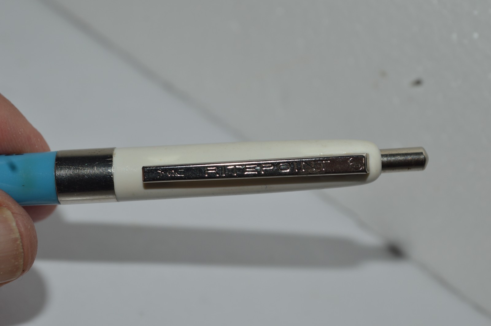 RITEPOINT Budgeteer #22 Ballpoint Pen Salesman’s Sample Made in USA Circa 1970’s