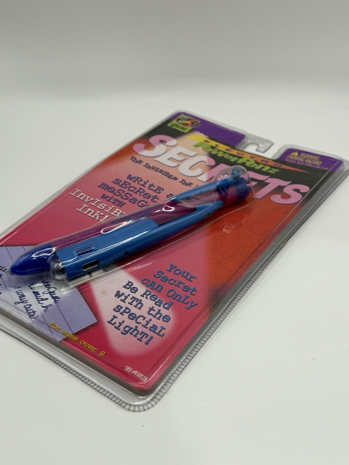 Electro Powerpenz Pen Secrets 1995 Yes Gear Blue Purple Pink Vintage Rare New