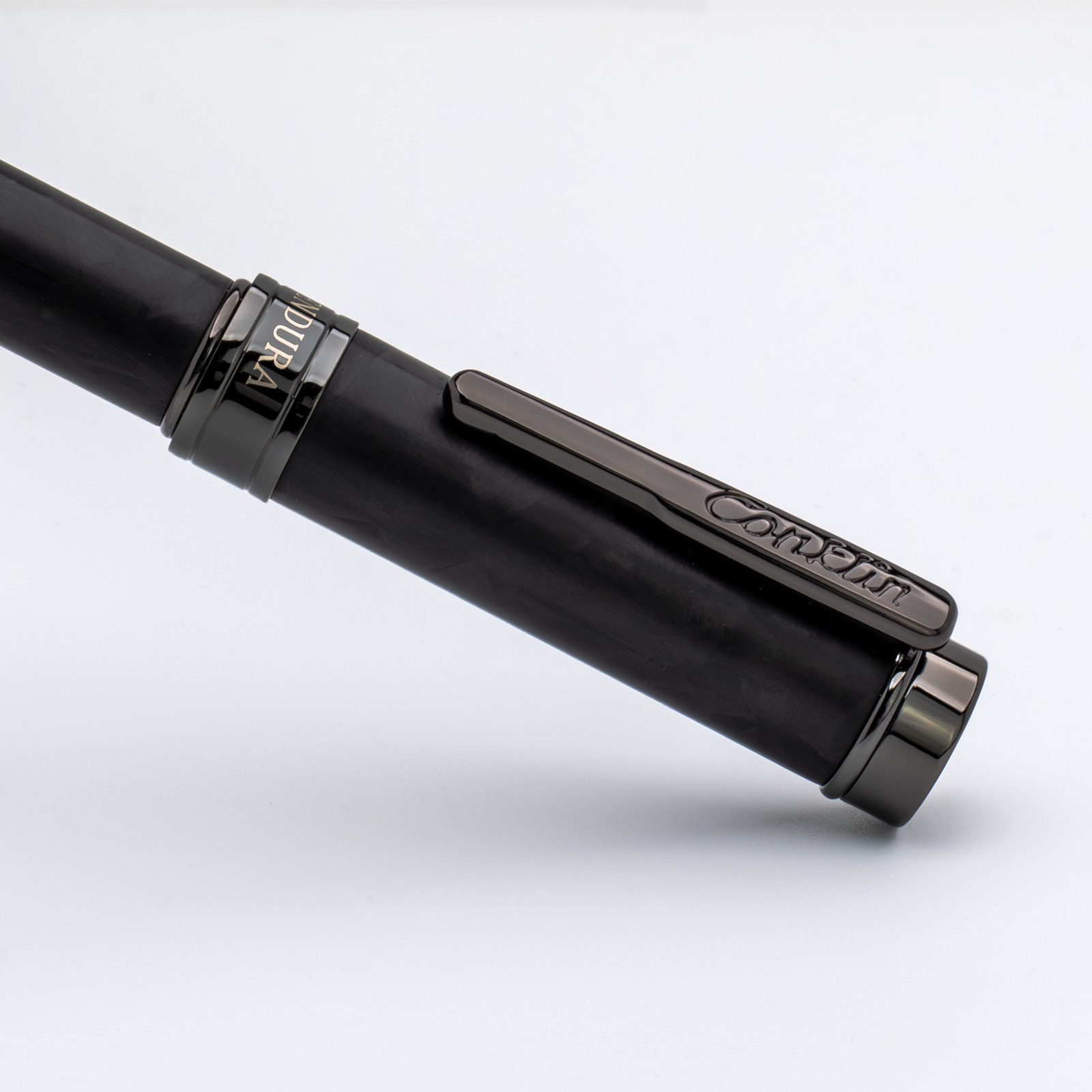 Conklin Endura Rollerball Pen in Forged Carbon Fiber with Gunmetal Trim – NEW