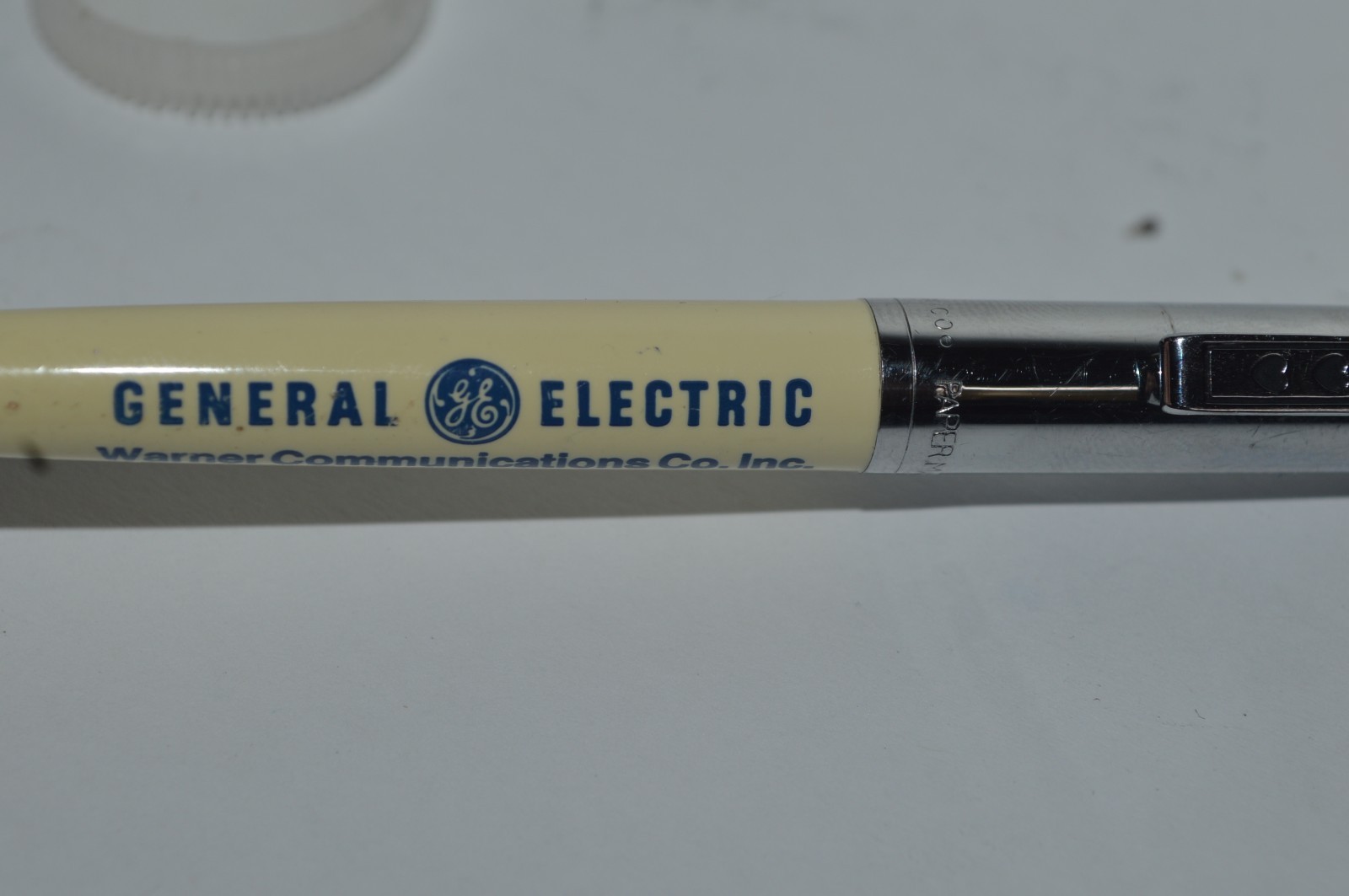 PAPER MATE Profile #2 Reg Grip Ballpoint Pen GE Warner Comm Promo Mexico