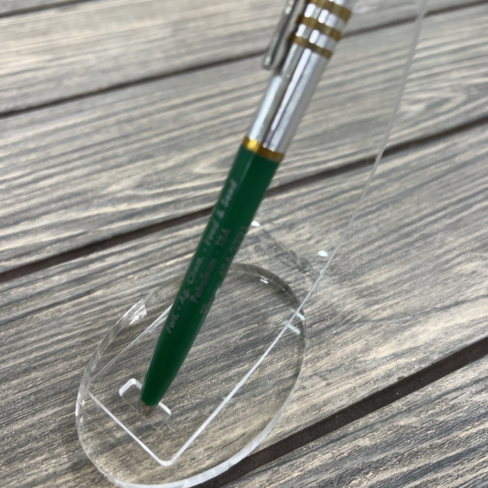 Vintage Agland Inc Feed Seed Eaton Colorado Green Advertisement Pen