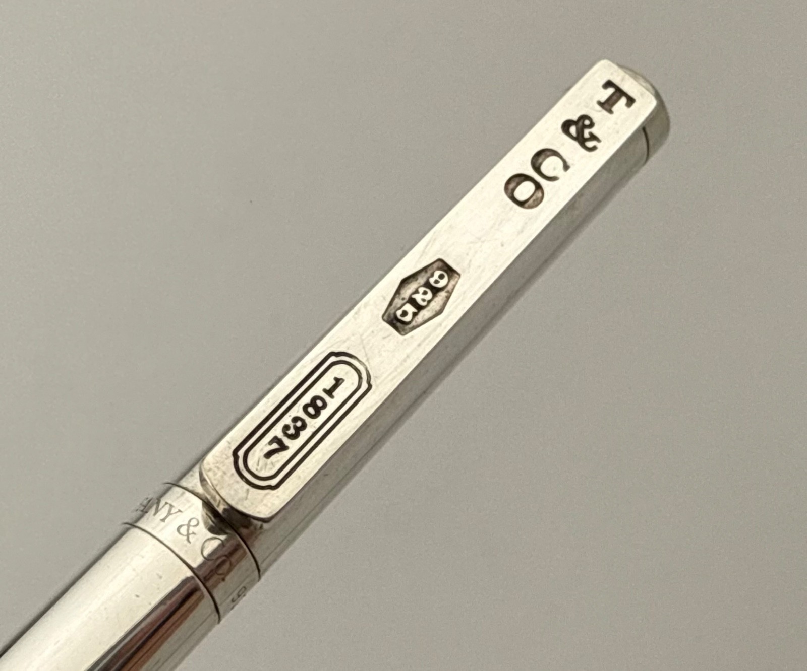 Tiffany & Co 1837 Purse Sterling Silver Mini Ballpoint Pen
