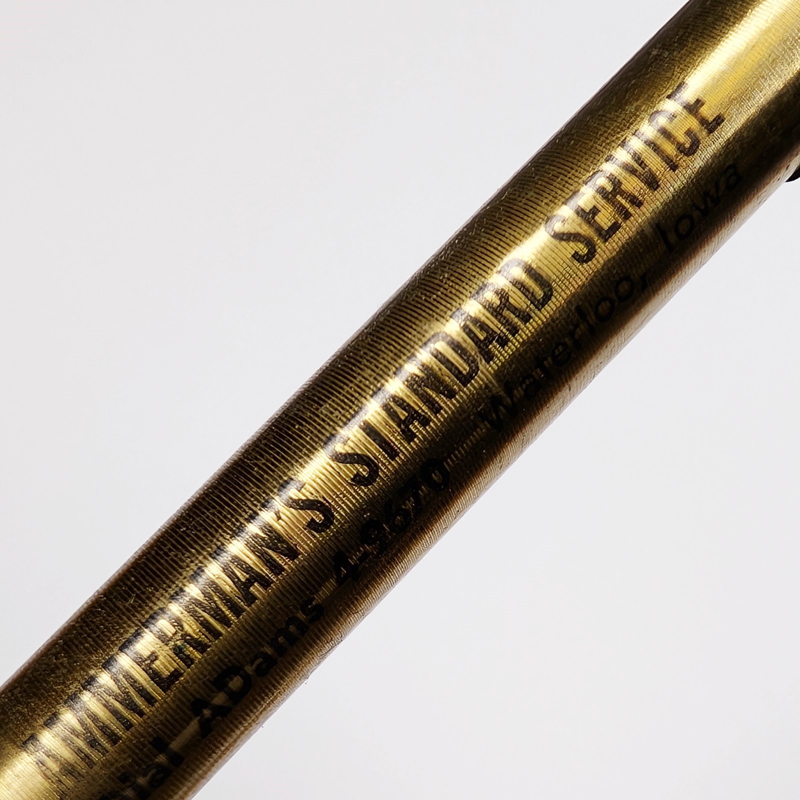 c1960s Waterloo, Iowa Ammerman’s Standard Service Advertising Pen Ritepoint G20