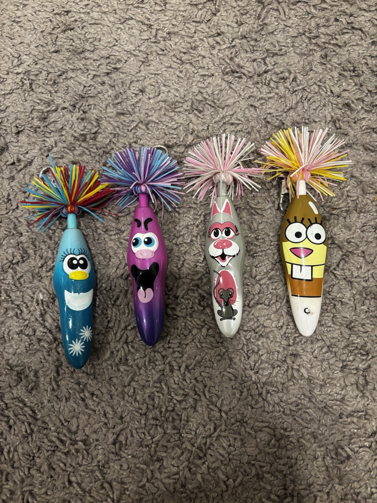 Kooky Pens Set of Four (Non-working) Black Ink Pens