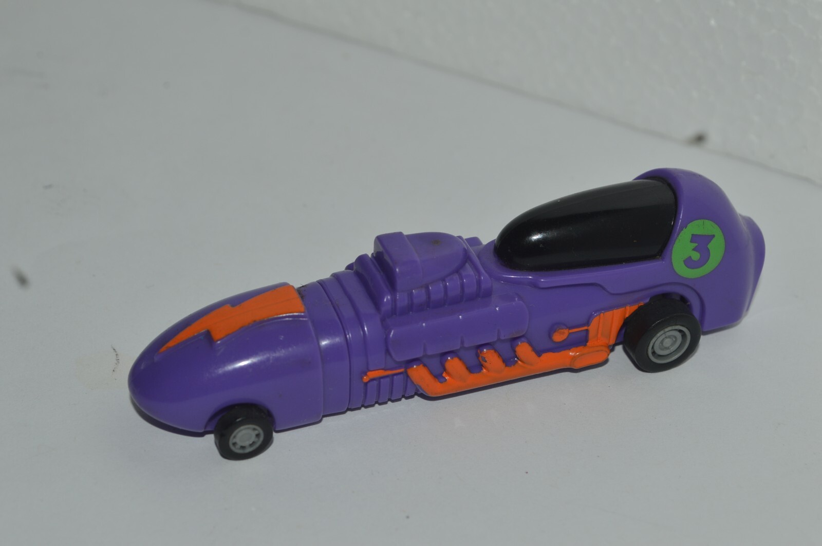 Wendy’s Rocket Writers Kid’s Meal Race Car Pen #3 Purple Circa 1992