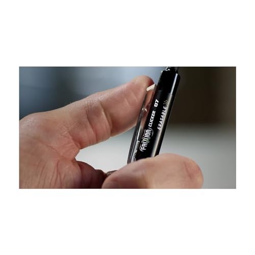 PILOT FriXion Clicker Erasable, 2 Count (Pack of 1) Gel Pens Black Gel Pens