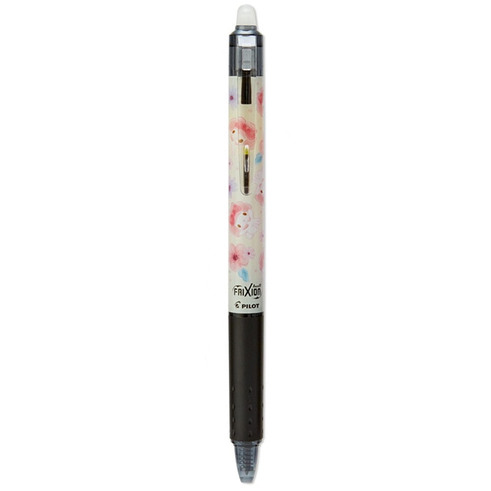 Sanrio Pilot Frixion My Melody Erasable Refillable Gel Ink Pen / Yellow Flowers