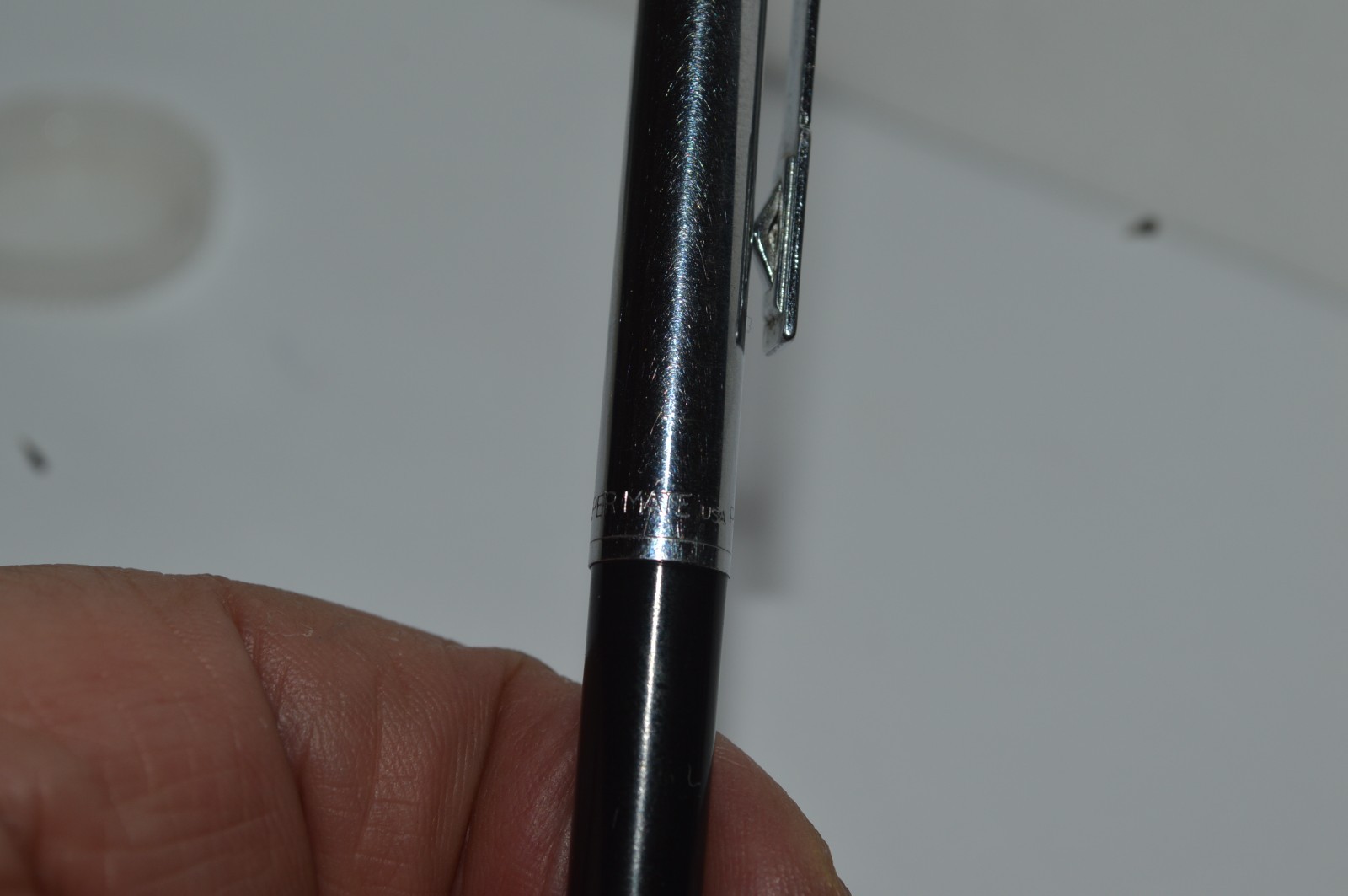 PAPER MATE Profile Slim Ball Pen UNION PACIFIC Promo Black USA Circa 1980’s