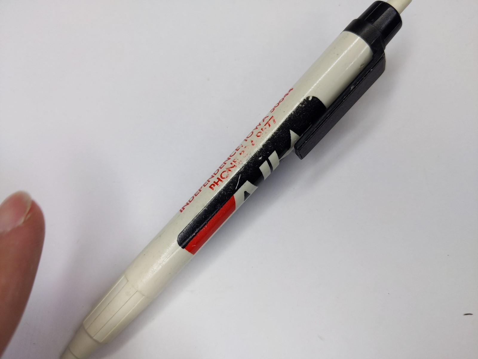 c1980s Independence IA Dutch’s Standard Service Amoco Allstar Advertising Pen G7