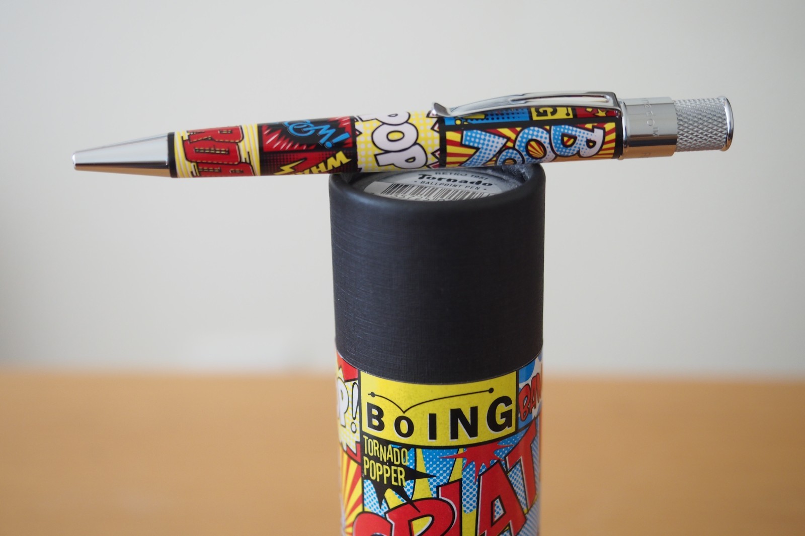 NEW Retro 1951 Tornado Popper Ballpoint Pen Snapper Splat XTSB-13P4 #472 Limited