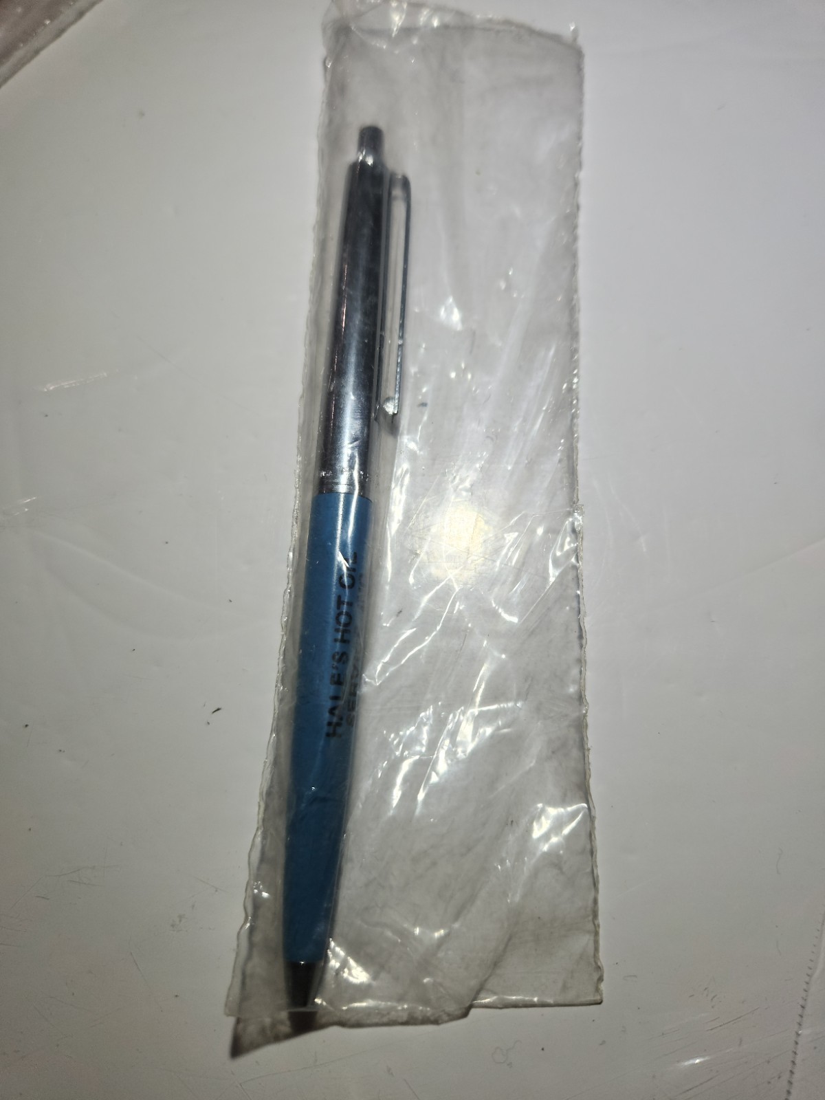 Vintage Paper Mate Double Heart Ballpoint Pen Red & Chrome