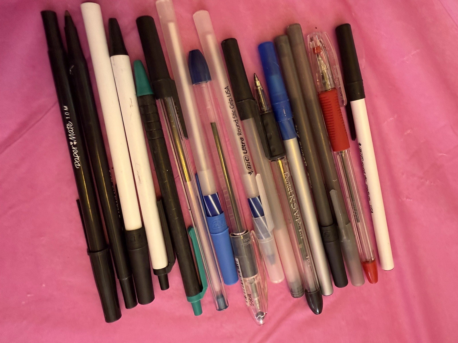 Vintage Pen Lot Random Pens As Is Junk Drawer Estate