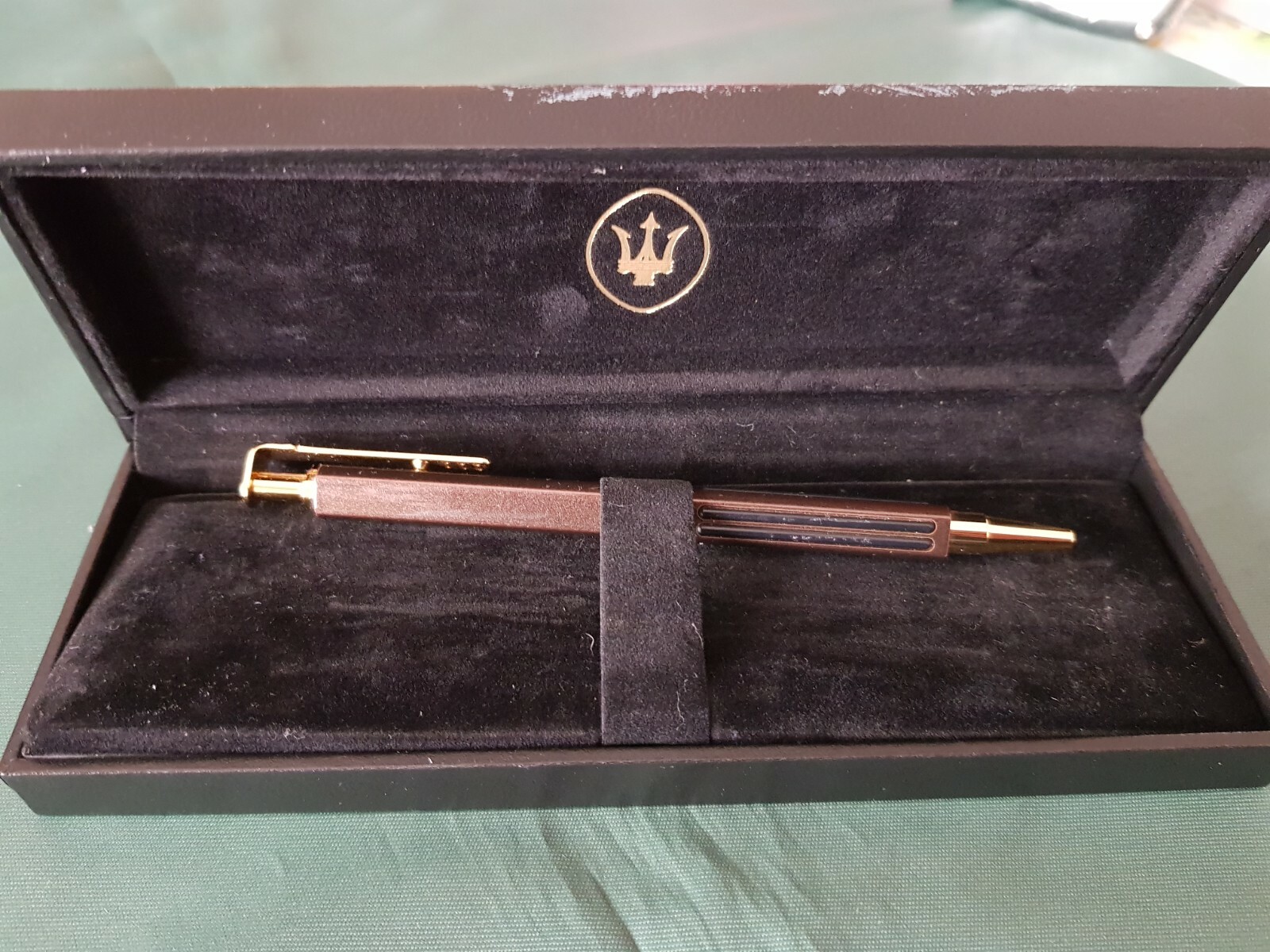 Maserati 80’s ballpoint pen accessory 3500 Mistral Mexico Sebring Merak Ghibli 2