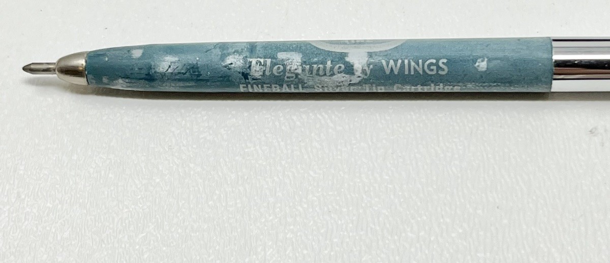 Vintage Lot Sample Pens Ballpoint Everglide Wings Bic Unknown As Is Parts Read