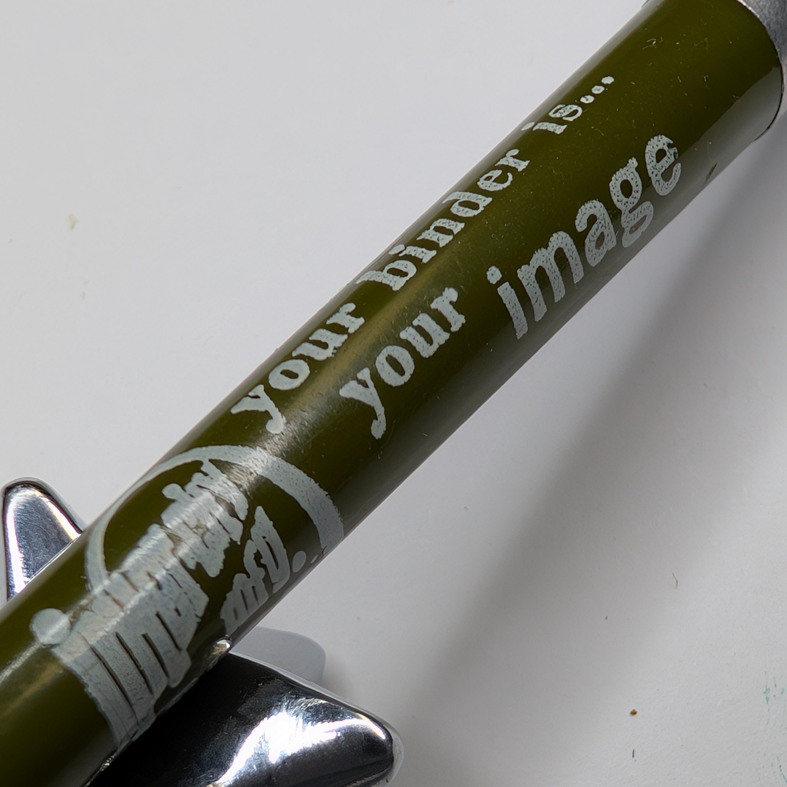 c1960s St. Louis, MO Inter City Mfg. Binder Image Ballpoint Pen Advertising G16