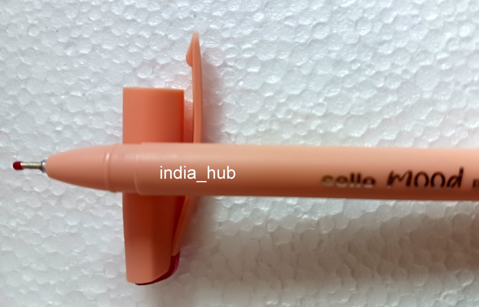 10 x Cello Mood Ball Pen Red 0.5mm Smooth Writing – India