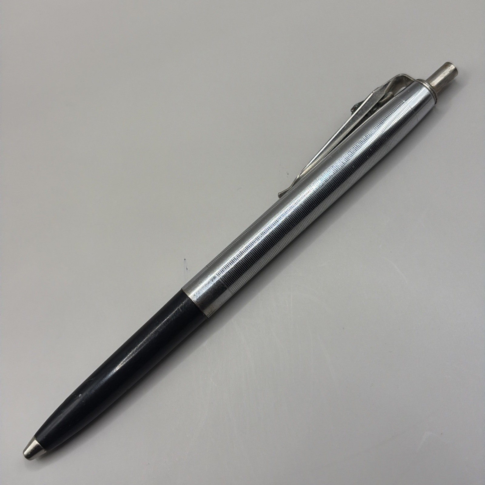 VTG c1960s/70s Ballpoint Pen MASON MASONIC Logo Pocket Clip