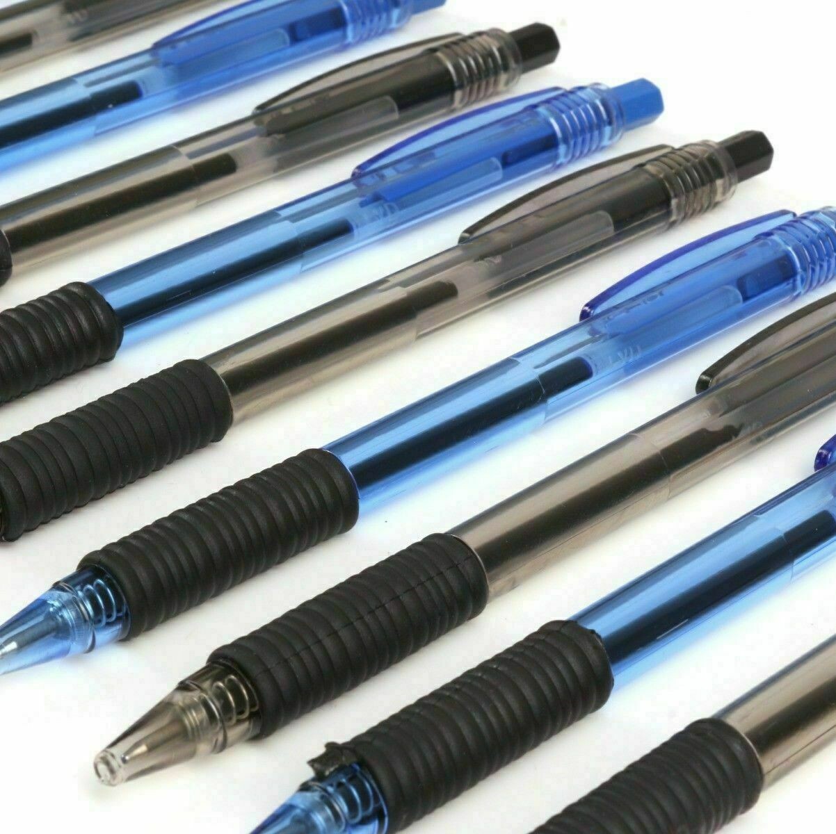 MECHANICAL PENCILS Click Top Retractable Pencil 20 pack Black and Blue Barrel