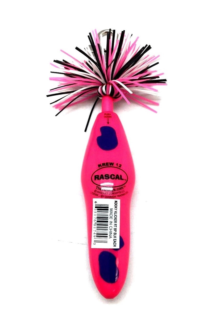 KOOKY KLICKERS KOLLECTIBLE BALL POINT PEN KREW 12 RASCAL KEY CHAIN CLIP GIFT Pk