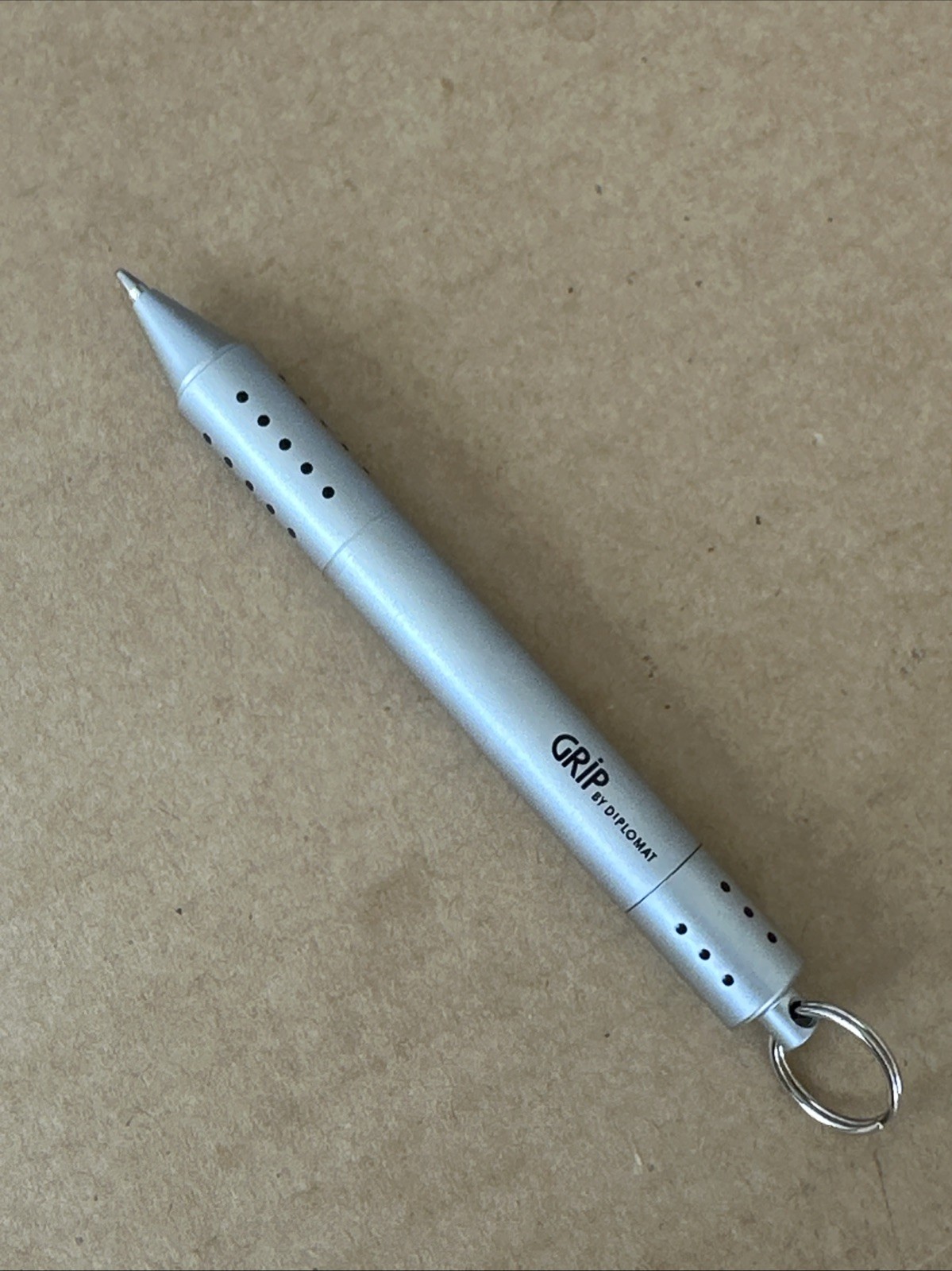 GRIP Spacetec by Diplomat Pen Blue Ink Made in Germany w/ 3 Refills
