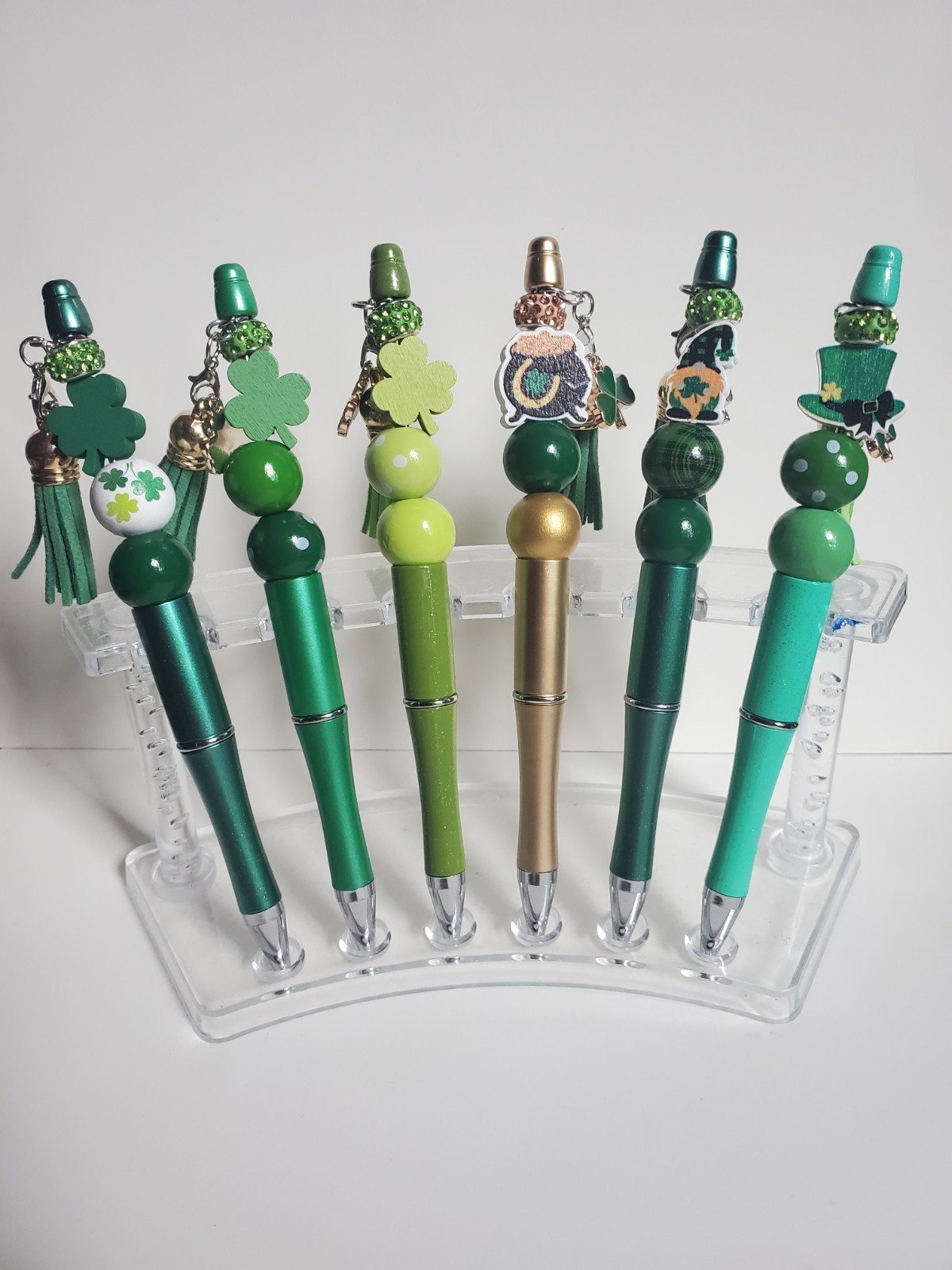 St Patrick’s Day Beaded Pens (LIMITED ADDITION)