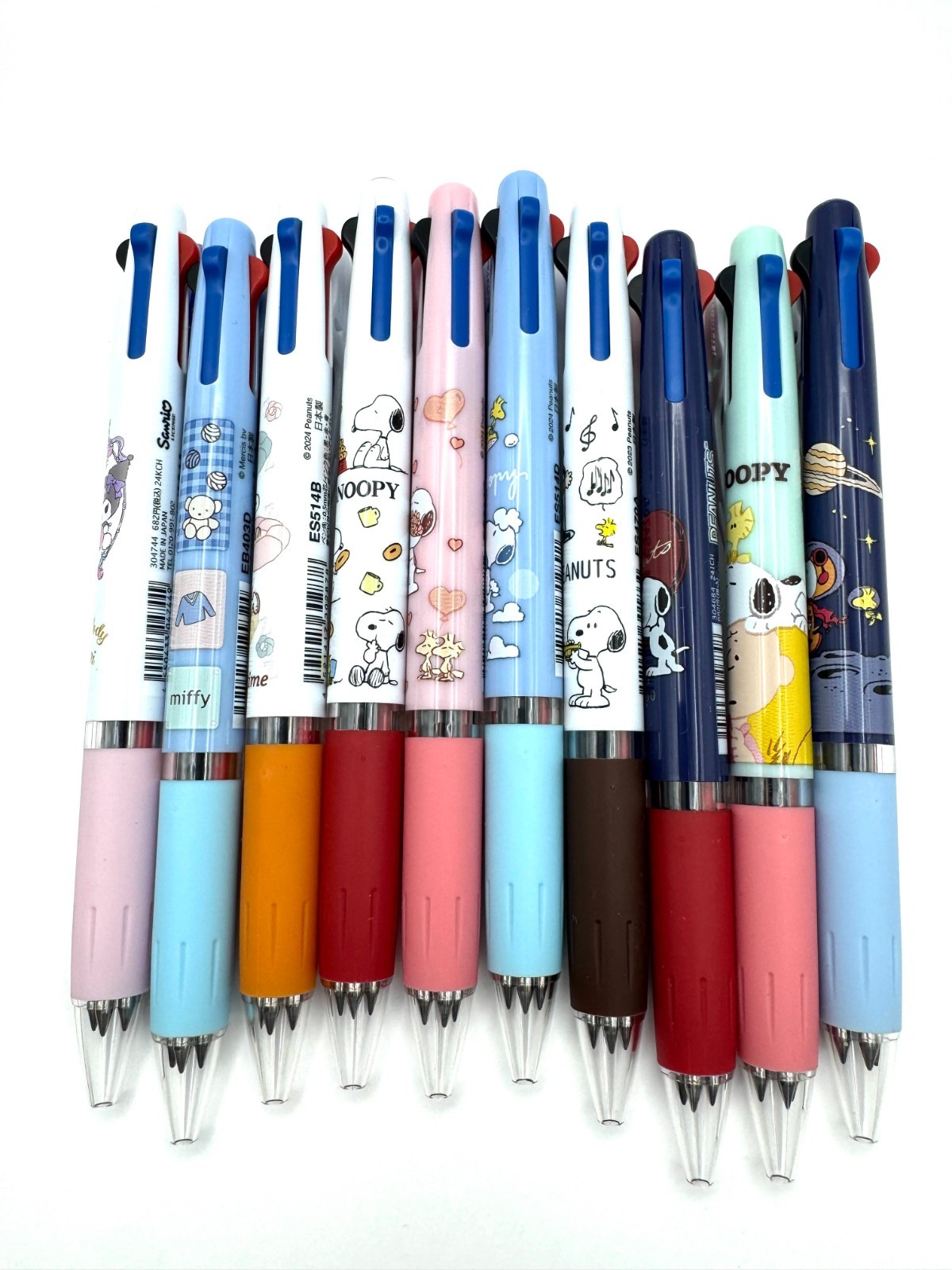 Uni Jetstream 3 color Ballpoint Pen 0.5mm Japan Limited Snoopy Miffy Sanrio