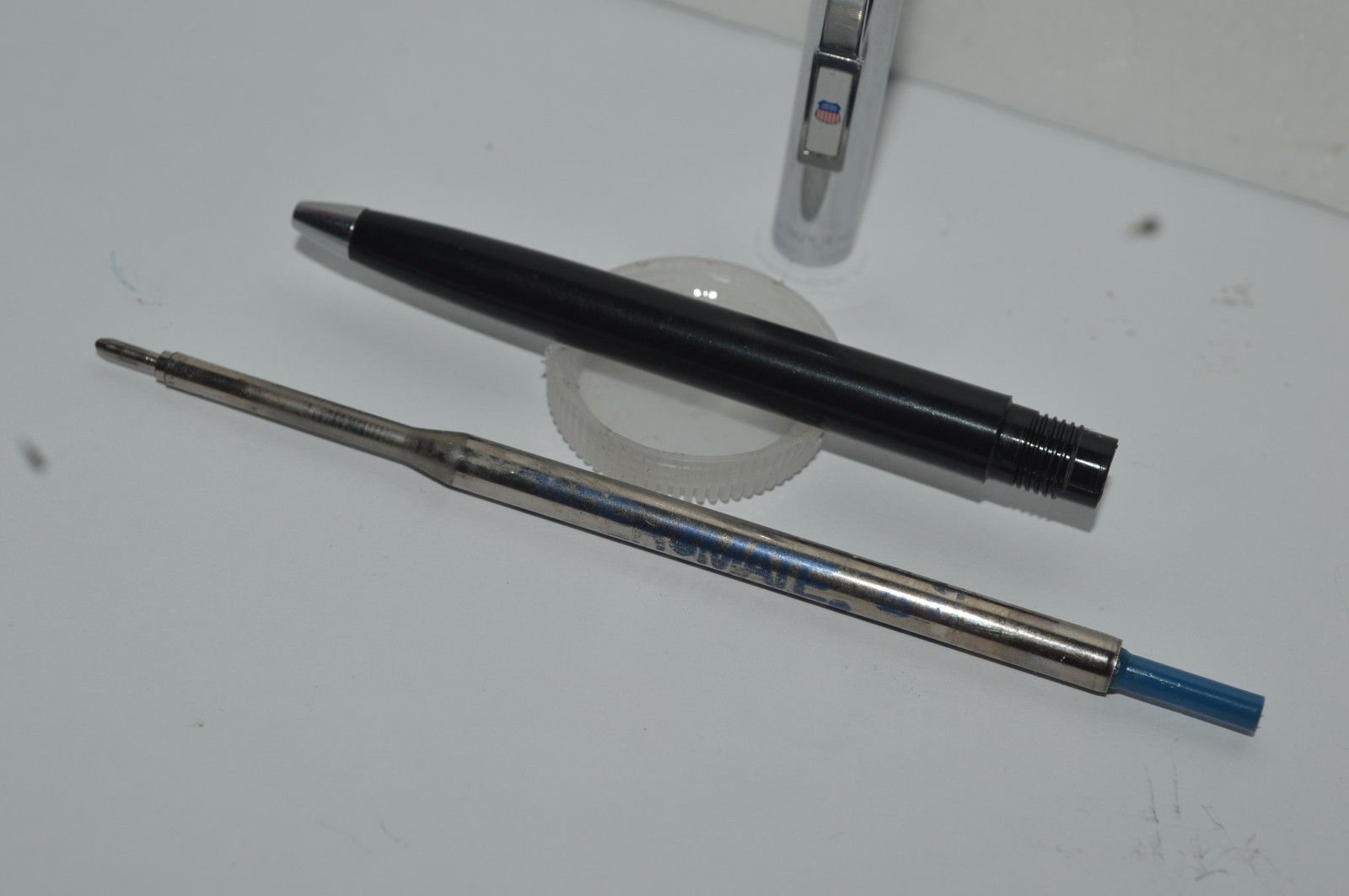PAPER MATE Profile Slim Ball Pen UNION PACIFIC Promo Black USA Circa 1980’s