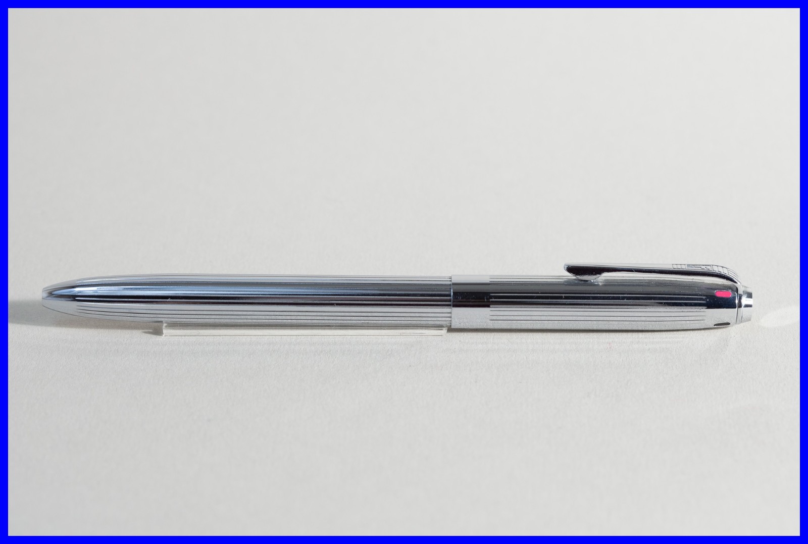 Fend 4 Colour Ballpoint Pen IN Steel Chrome With Gravity Mechanics – » Helios «
