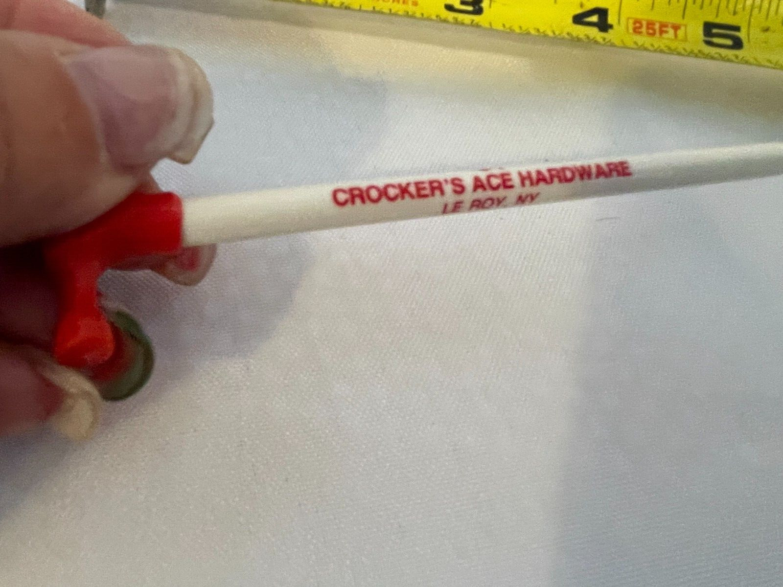 Vintage Hammer Pen Crockers Ace Hardware Leroy New York Ink is dried out