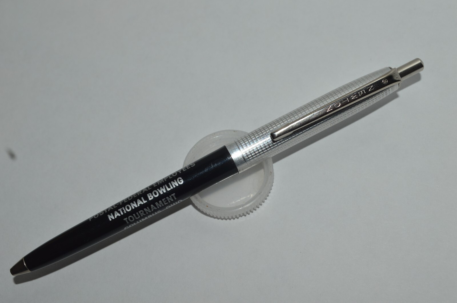 NEWTON Ballpoint Pen Postal Federal Employees National Bowling Assn Tournam 1982