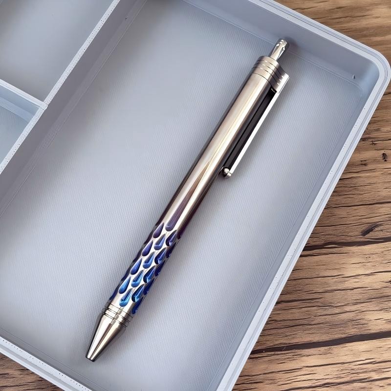 Titanium Ballpoint Pen Signature Writing Pocket Pen Business Office EDC Pen Gift