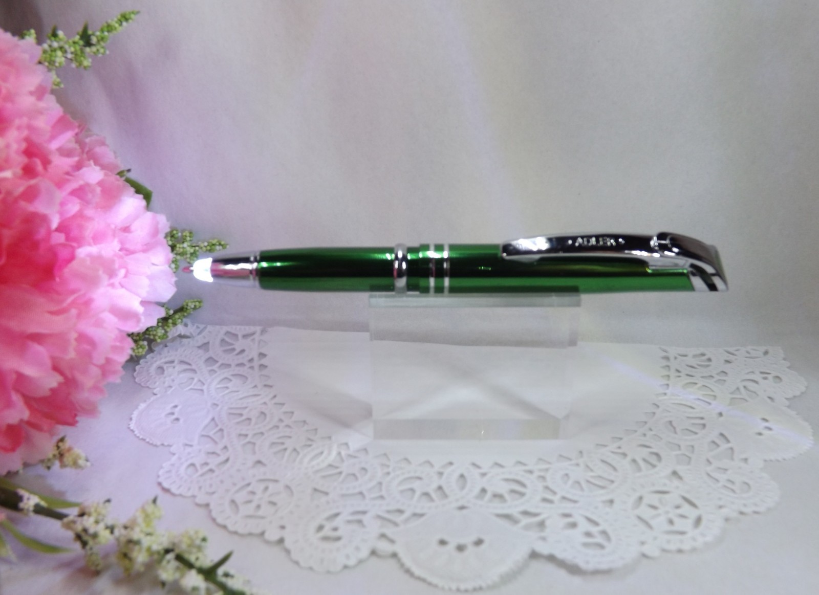 3 in 1 Medina Lighted Tip Green Stylus LED Flashlight Adler Pen (HIGH QUALITY)