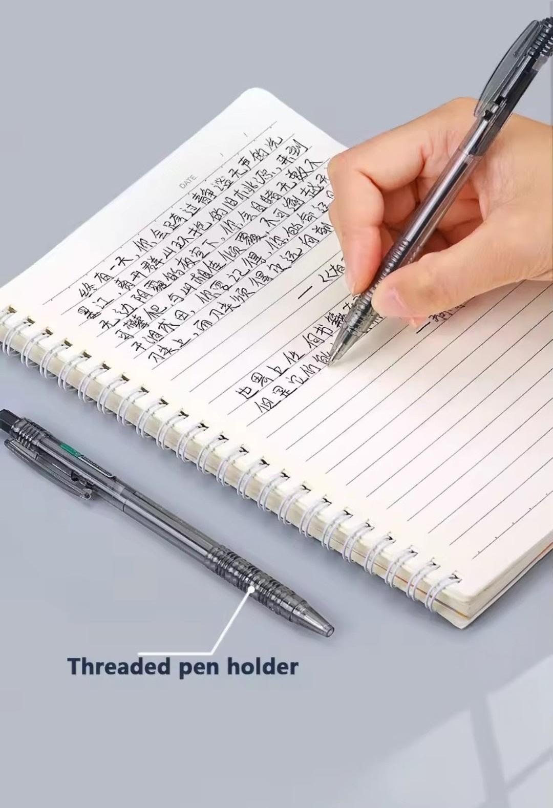 2 PCS Students Ballpoint Pen 0.7mm Point Writing Pens Office School Stationery