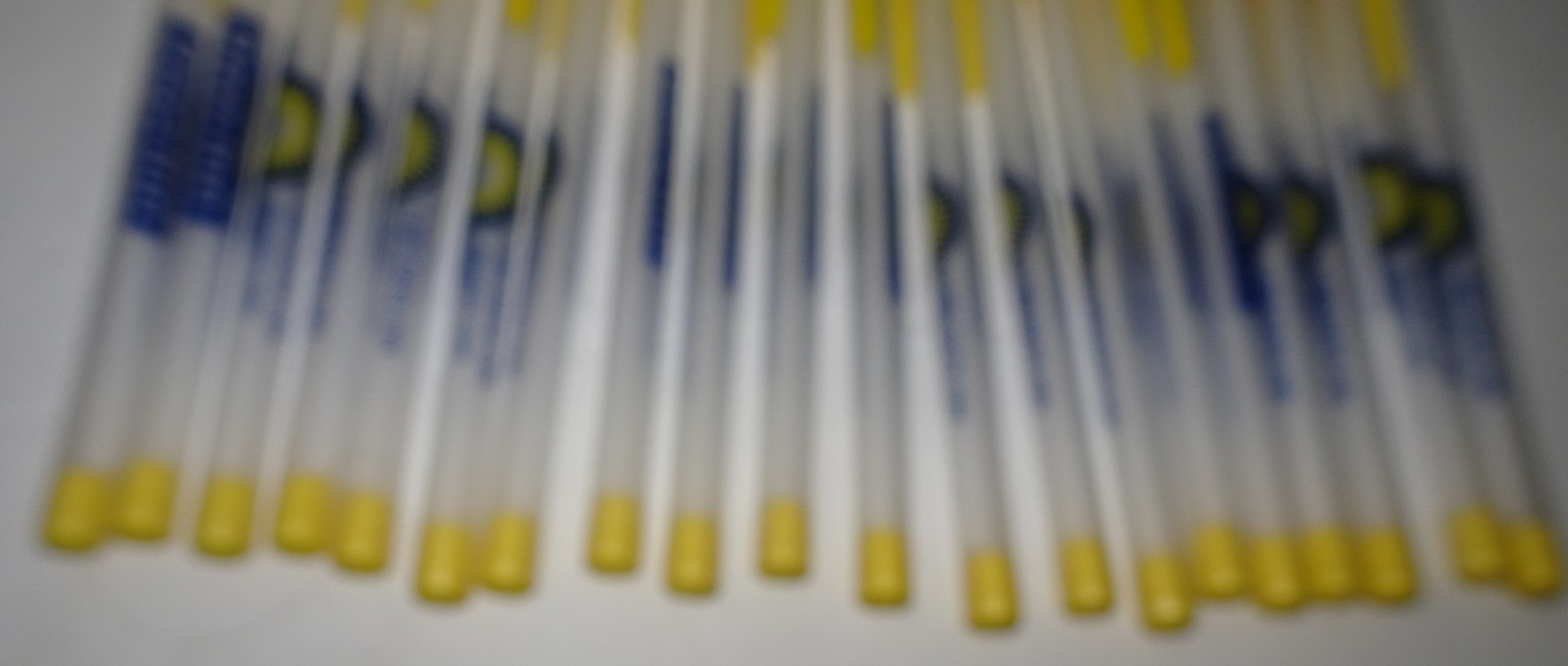 LOT OF 20 = Days Inn motel Yellow advertising stick pen = Black Ink pens