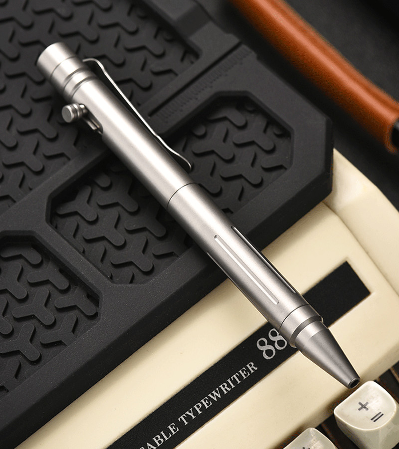 EDC Titanium Alloy Practical Ball Pen Pocket Signature Tactical Ballpoint Pen