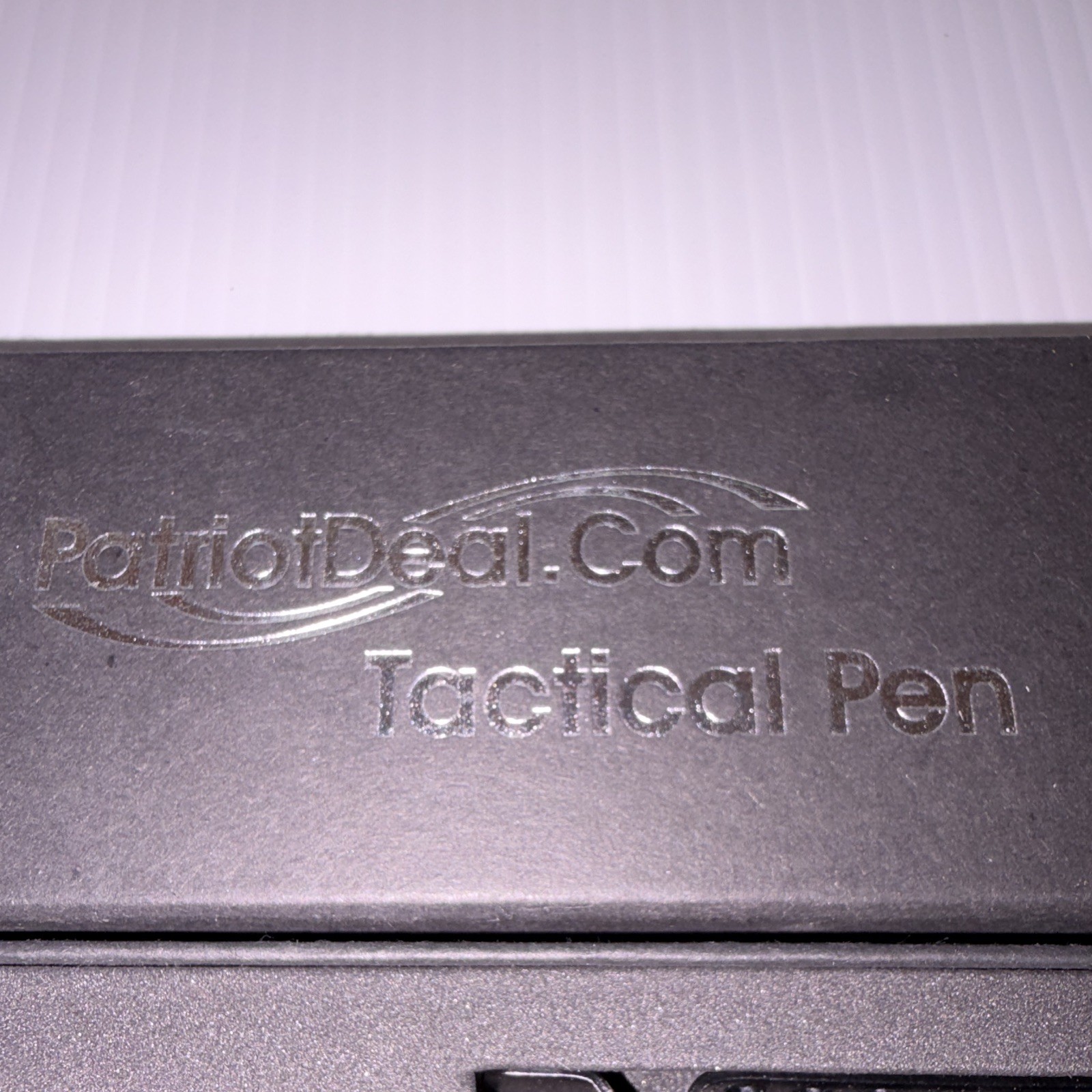 PatriotDeal.com Tactical Metal Ballpoint Pen, Black Ink, Pocket Clip