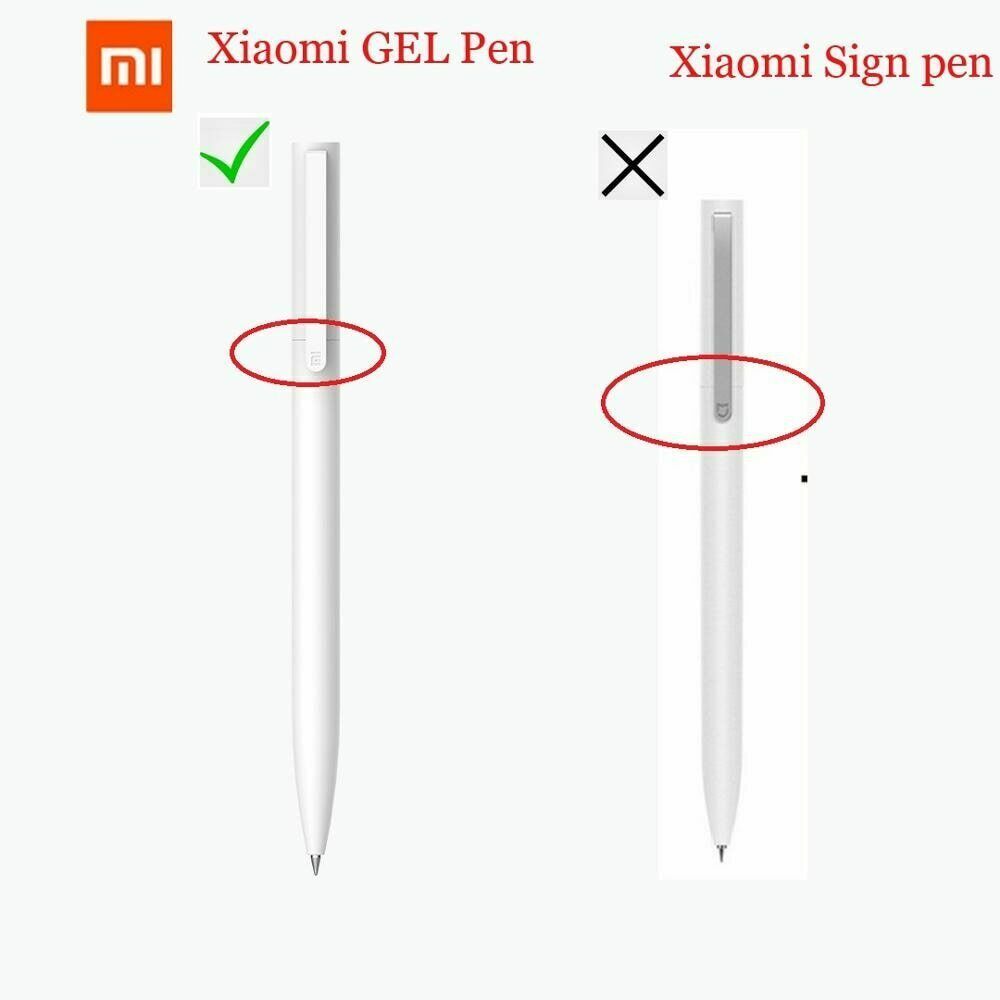 10pcs Xiaomi Gel Pens 0.5mm Japan Black Ink Press Neutral Pen for School Office