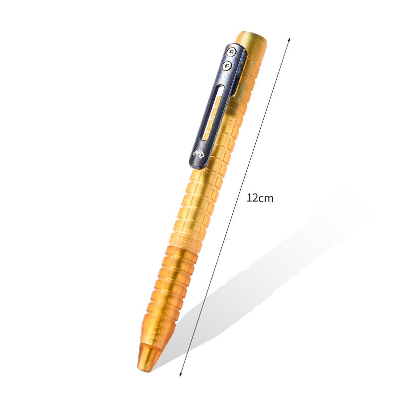 Titanium PEI Ballpoint Pen Bolt Action Signature Writing Pocket Pen EDC Office