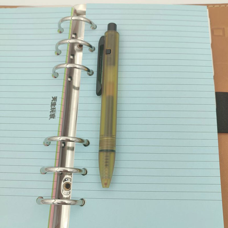 EDC PEI Titanium Alloy Pocket Ballpoint Pen Signature Writing Student Office Pen