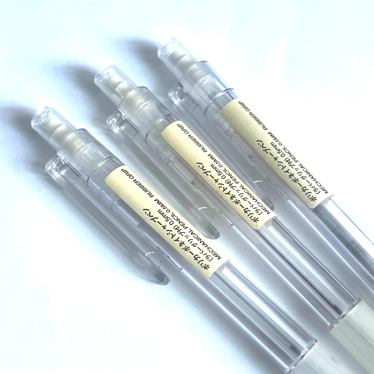 Discontinue product set 2 pcs Muji oil base Ballpoint Pen with clip 0.7mm